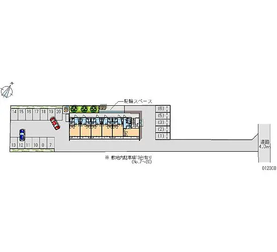 ★手数料０円★高石市綾園　月極駐車場（LP）